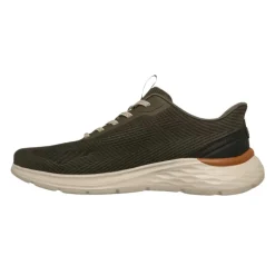 Skechers slip-in herrresko - Oliven