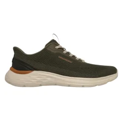 Skechers slip-in herrresko - Oliven