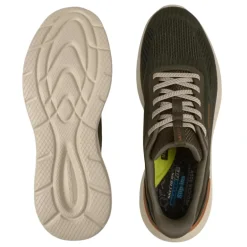 Skechers slip-in herrresko - Oliven
