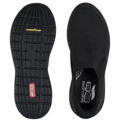 Skechers stabil slip-in herresko - Sort