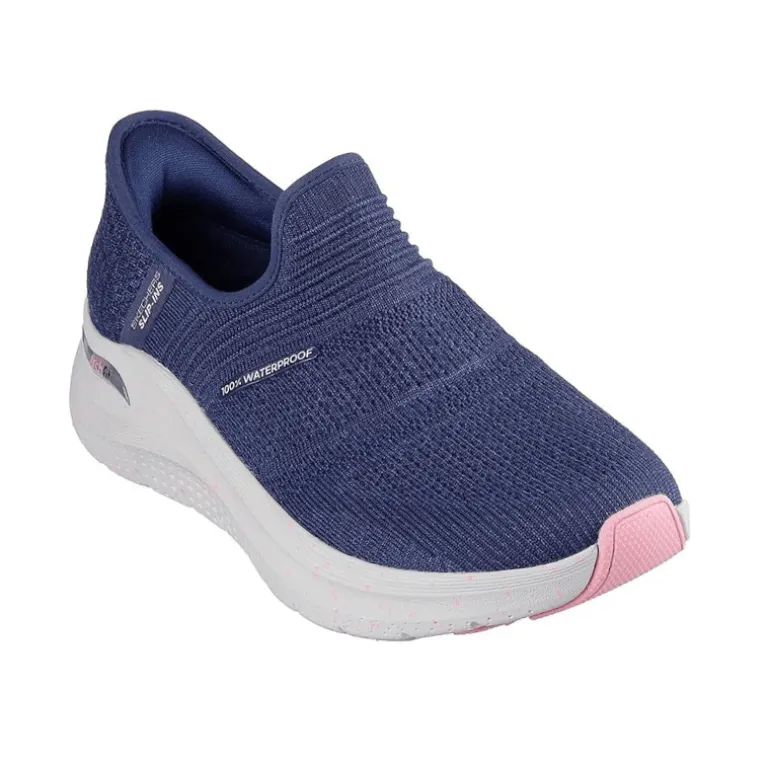 Skechers vandtæt damesneaker - Blå
