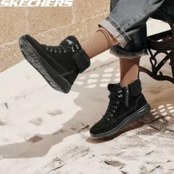 Skechers vinterstøvle - Sort