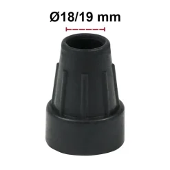 Skridsikker dupsko Ø18/19 mm