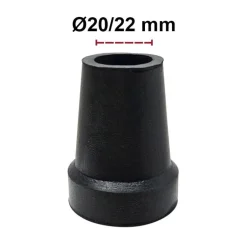 Skridsikker dupsko Ø20/22 mm
