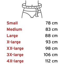 Sorte inkontinens badebukser - Unisex