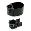 Stokkeholder med clips og cup til rollator