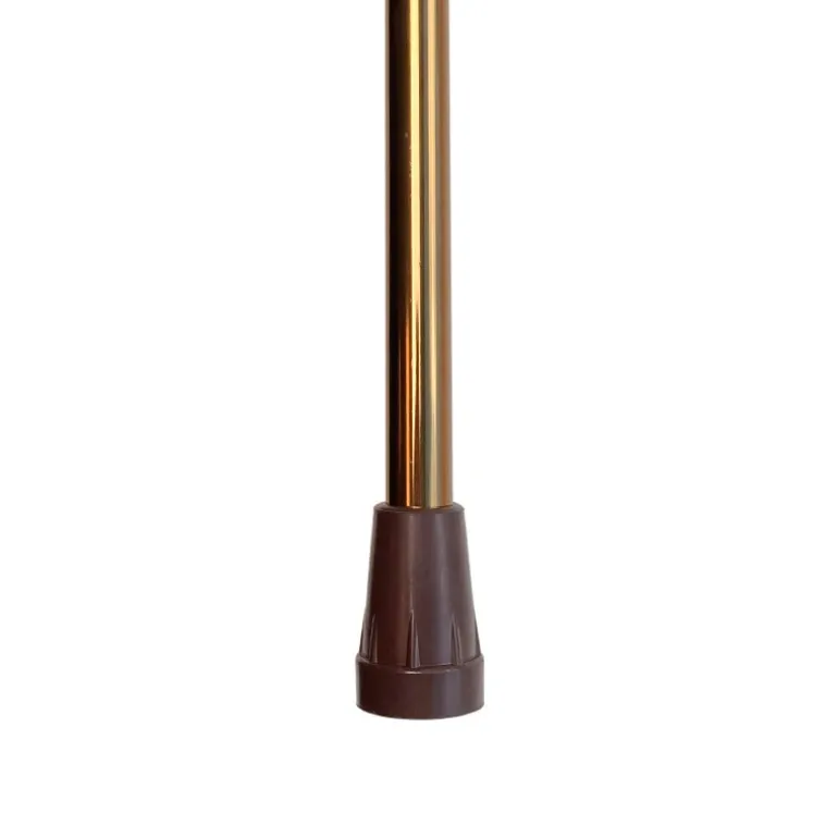 Stok med justerbar højde - Bronze