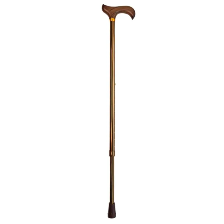 Stok med justerbar højde - Bronze