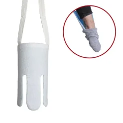 Strømpepåtager med frotté/nylon
