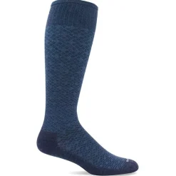 Støttestrømpe til herrer - Featherweight Navy