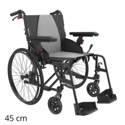 Superlet rejsekørestol - Sædebredde 45 cm