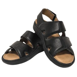Tecnica herresandal med velcro - Sort