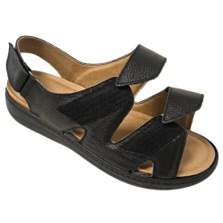 Tecnica herresandal med velcro - Sort