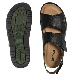 Tecnica herresandal med velcro - Sort