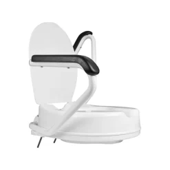 Toiletforhøjer med armlæn og låg