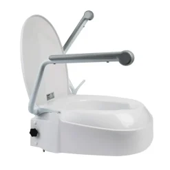 Toiletforhøjer med indstillelig sædehøjde
