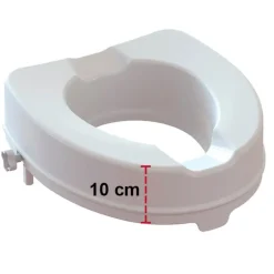 Toiletforhøjer uden låg, 10 cm