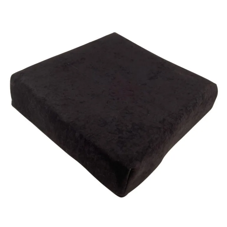 Trykaflastende siddepude m. udskæring - 43x43x10 cm