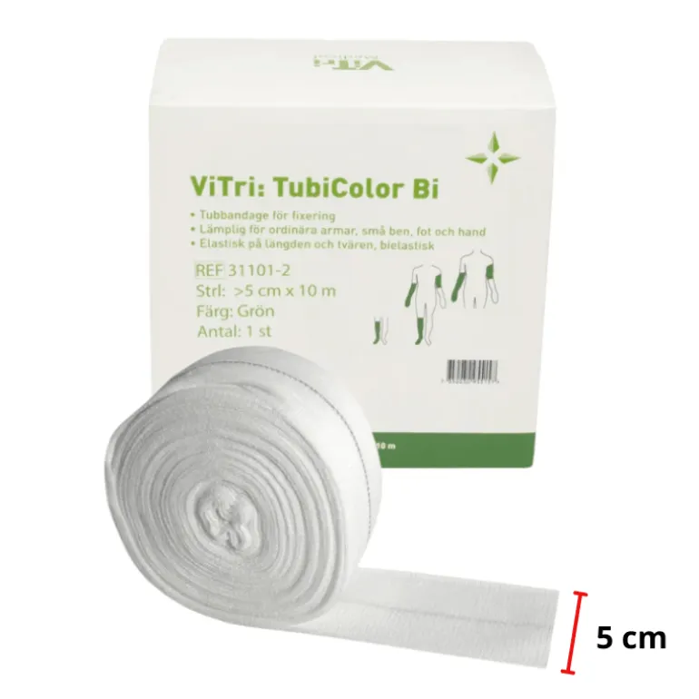 Tubebandage til arme, fødder og tynde ben - 10 m