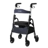 W4 rollator / indkøbsvogn - Blå