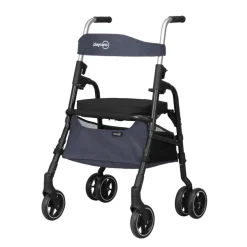 W05 rollator / indkøbsvogn - Blå