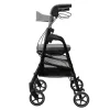 W4 rollator / indkøbsvogn - Bordeaux